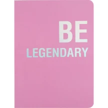Книга записная Axent А5, Motivation 80 листов, клетка, Be legendary 8700-6-A