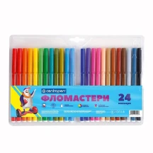 Фломастеры Centropen, набор 24 цвета, 1,0 мм 7790/24 ТП