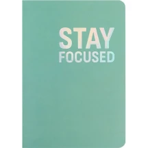 Книга записна Axent А5, Motivation 80 аркушів, клітинка, Stay Focused 8700-15-A