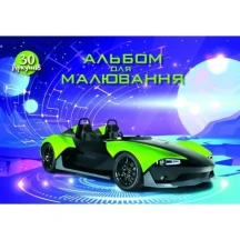 Альбом для рисования А4, 30 листов, 100 г/м2, офсетная бумага, пружина Рюкзачек А-12 — фото 2