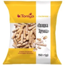 Хлібні палички "Солодка хрумка" 150 г Toniya