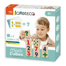 Игра кубики "Математика" 2+ Igroteco 900736