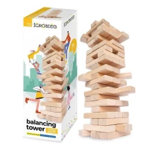 Игра настольная "Башня - балансир Дженга" 3+ Igroteco 900088