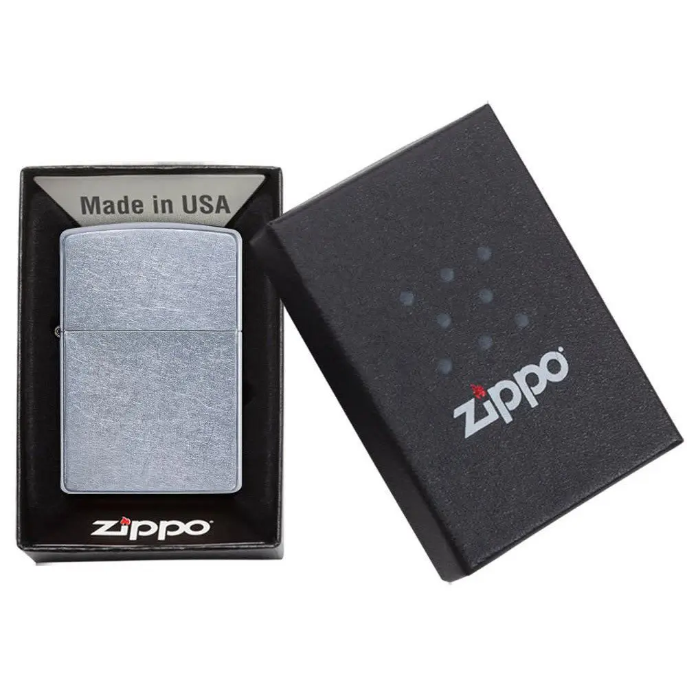 Запальничка ZIPPO STREET CHROME у коробці 207 — фото 4