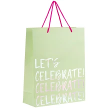Пакет подарунковий Axent паперовий 26 х 32 см Let's celebrate 8502-26-A