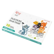 Пластилін "Cats" Rosa Kids 18 кольорів, 288 г, стек 302103