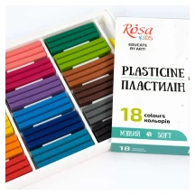 Пластилін "Cats" Rosa Kids 18 кольорів, 288 г, стек 302103 — фото 3