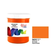 Гуаш Rosa Studio 100 мл, оранжева 3230905