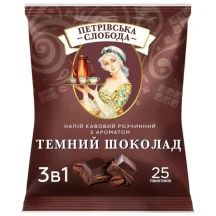 Напиток коффейный ростворимый Петровская слобода (3 в 1) темный шоколад 25 шт х 18 г