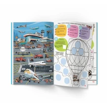Книга Crystal Book "Інтерактивний віммельбух. Техніка'' з наліпками 0+ — фото 4