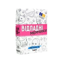 Гра Strateg настільна ''Відпадні мемчики" карткова 16+ 30630