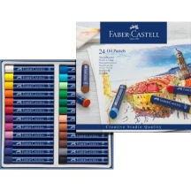 Пастель масляна Faber-Castell 24 кольори, синя лінія 127024