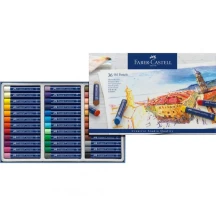 Пастель масляна Faber-Castell 36 кольорів, синя лінія 127036