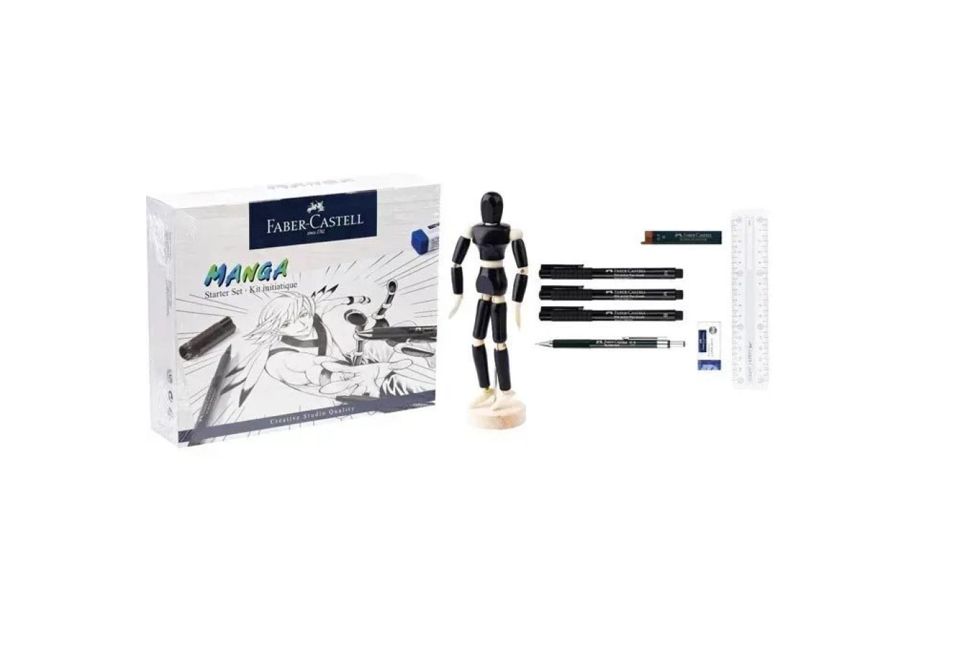 Набор для рисования Faber-Castell 15 предметів Manga Starter Set 167152
