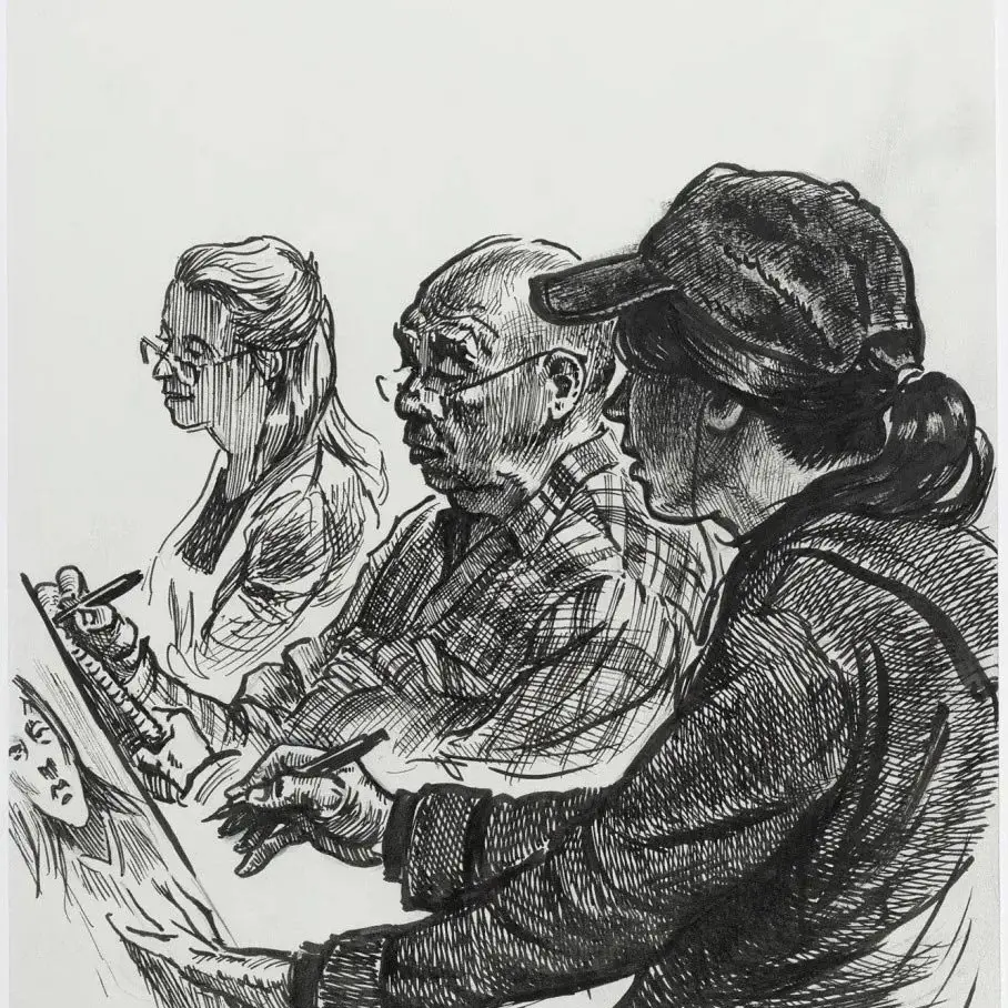 Ручка капілярна Faber-Castell Pitt Artist Pens, набір 8 штук, колір чорний 167158 — фото 3