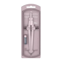 Циркуль Faber-Castell пластиковий до 390 мм, пластикова коробка з європідвісом 174545