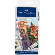 Масляная краска Faber-Castell 12 цветов по 9 мл 379512