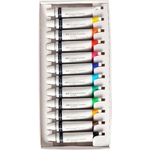 Фарба олійна Faber-Castell 12 кольорів по 9 мл 379512 — фото 2