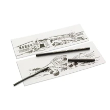 Олівець вугільний Faber-Castell Рitt натуральний м'який 117403 — фото 2