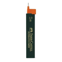 Грифель для механічного олівця Faber-Castell 0‚9 мм B Super Polimer у пеналі 120901