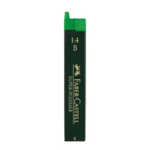 Грифель для механічного олівця Faber-Castell 1,4 мм B Super Polimer 121411