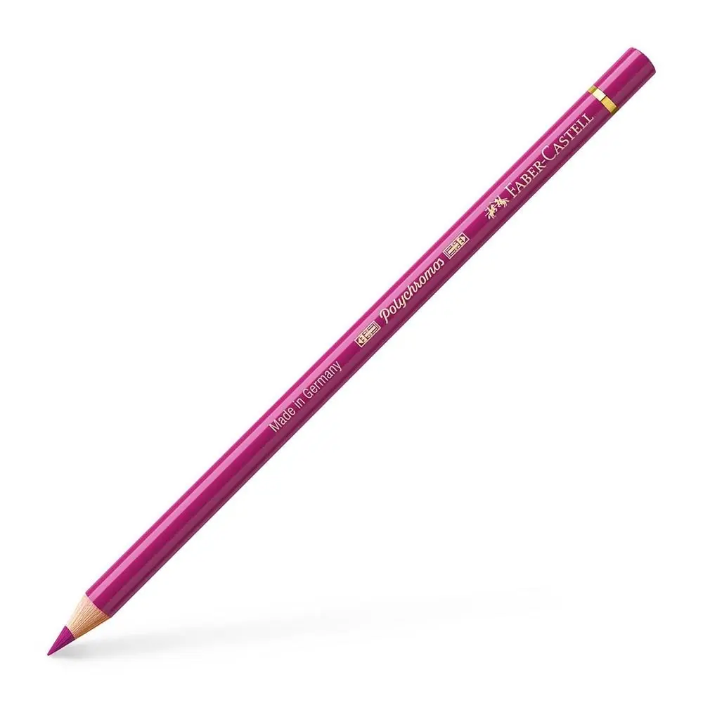 Карандаш цветной Faber-Castell Polychromos, пурпурно-розовый 110125 Карандаш цветной Faber-Castell Polychromos, пурпурно-розовый 110125