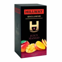 Чай Хілвей Juicy Mango саше 25 х 1,5 г, чорний з смаком манго