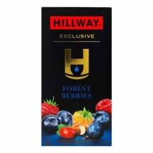 Чай Хилвей Forest Berries саше 25 х 1,5 г,, черный скусочками фруктов и ягод