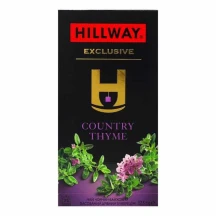 Чай Хилвей Country Thyme саше  25 х 1,5 г, черный байховый с чабрецом