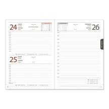 Щоденник датований Brisk Office 2026 рік А5, Vienna 176 аркушів, лінія, фіолетовий ЗВ-55 — фото 2