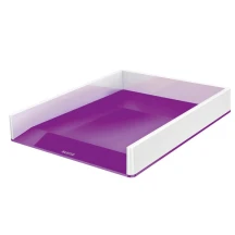 Лоток горизонтальний Leitz Wow Duo Colour, 267 х 49 х 336 мм, колір фіолетовий 5361-10-62