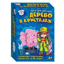 Набор для экспериментов "Дерево в кристаллах", ассорти Ranok 6+ 10114173,4У