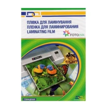 Плівка 65 х 95 мм, 80 мкм, для ламінування глянцева Antistatic, 100 штук DA Office 11201010207YA