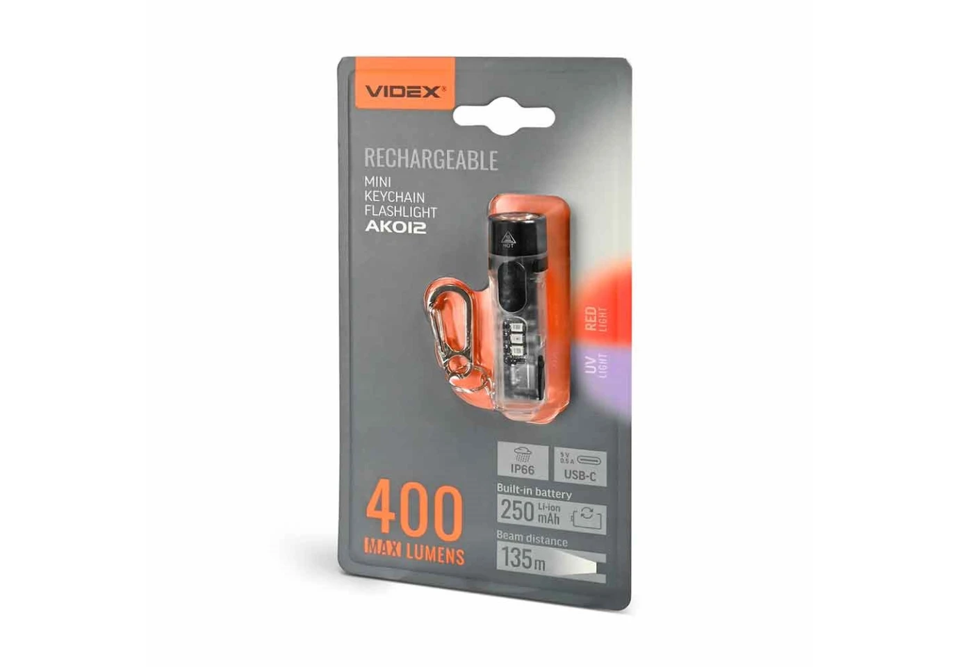 Ліхтарик-міні портативний світлодіодний Videx VLF-AK012 - Купити в
