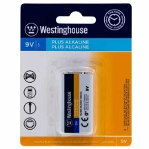 Батарейка Westinghouse Standart Alkaline 9V/6LR61, Крона, 1 штука, блистер 6LR61-BP1N