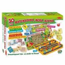 Набор "30 игр по математике, языку, логике", Ranok 5-7 лет 12109100У