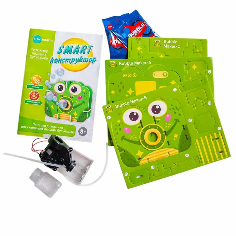 Smart конструктор "Генератор мильних бульбашок" Ranok 8+ 10100706У — фото 2