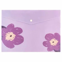 Папка на кнопці Axent A4, пластик 180 мкн, Lavender-4 1495-39-А