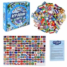 Гра Strateg настільна "Країни світу" для розвитку 7+ 30952 — фото 2