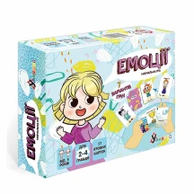 Игра учебная настольная "Эмоции" Умняшка 4+ 2262