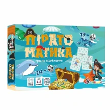 Гра навчальна настільна на віднімання "Піратоматика" Умняшка 6+ 2088