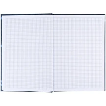Книга записная Axent А4 "Lines", 96 листов, клетка, синяя 8422-581-A — фото 2