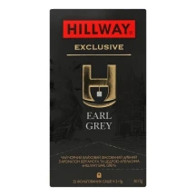 Чай Хілвей Эксклюзив Earl Grey 25 + 2г черный с ароматом бергамота и цедрой апельсина