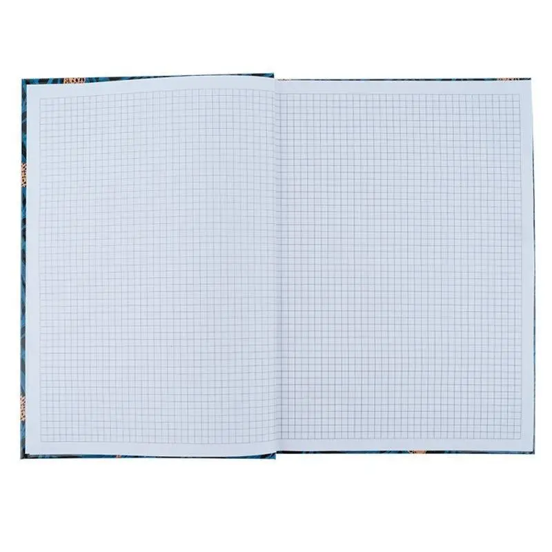 Книга записна Axent А4 "Leopard", 96 аркушів, клітинка, темно-синя 8422-556-A — фото 2