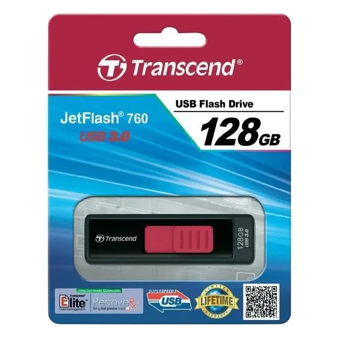 Флеш-пам'ять TRANSCEND JetFlash V760 128Gb USB 3.0/3,1 TS128GJF760 — фото 2