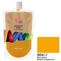 Фарба гуашева 200 мл, вохра натуральна Rosa Studio 323200904