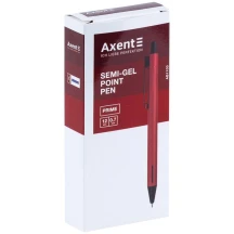 Ручка масляная Axent автоматическая Prime 0,7 мм, корпус розовый, цвет синий AB1103-10-02-A — фото 2