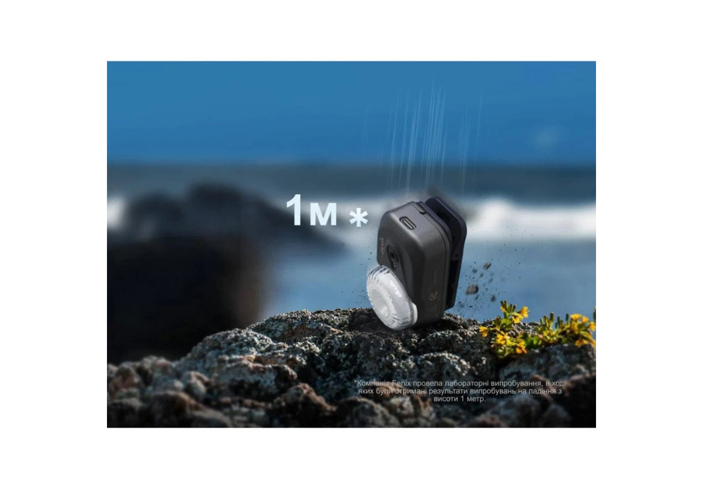 Фонарь налобный Fenix черный HL17Rblack