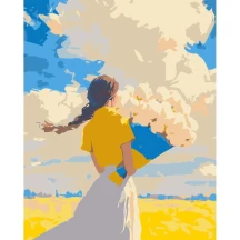 Картина по номерам Art Craft 40 х 50 см "Вольное поле", холст, акриловые краски, кисточки 10195-АС