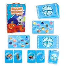 Гра Strateg карткова "Водна братва", розвивальна 5+ 30284 — фото 2